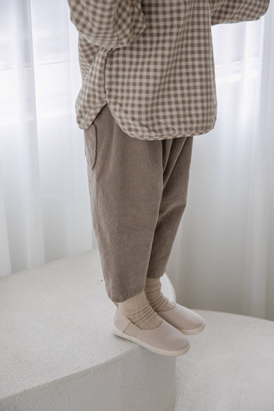 Corduroy Fleece-Lined Pants
