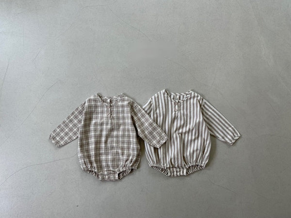 Baby Stripe Pattern Bodysuits