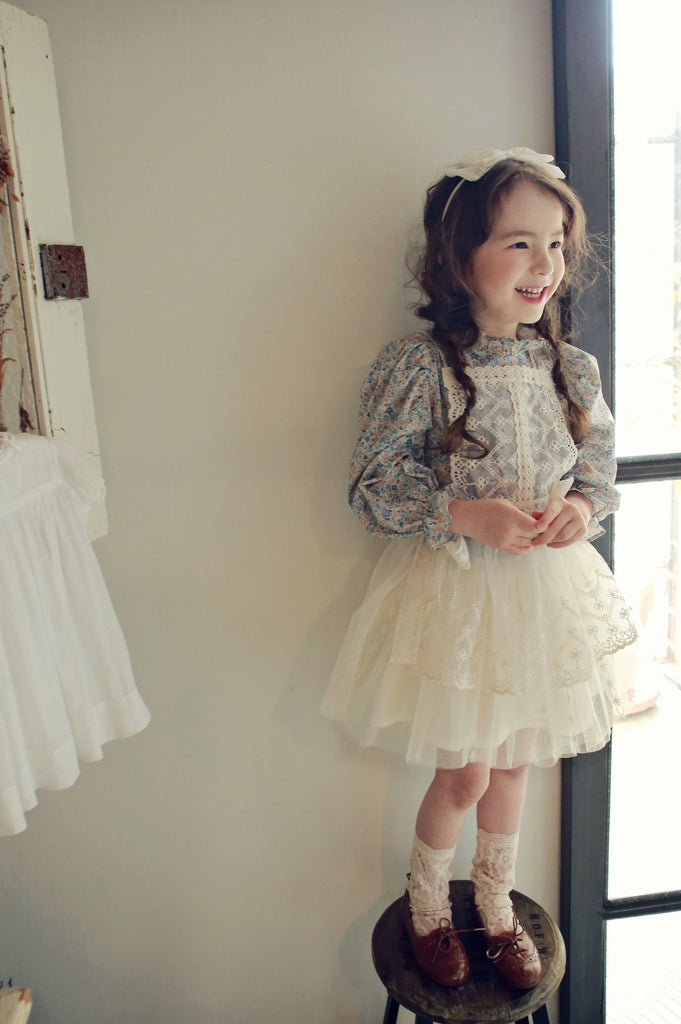 Lace Apron Dress My B. Lace Apron Dress My B.